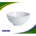 Oval shape porcelain bowl for hotel with customized logo